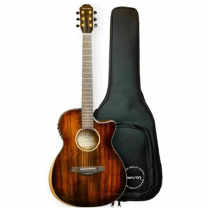 Violão Benson EXF900CE Exodus Aço Koa Maciço Fishman C/ Bag