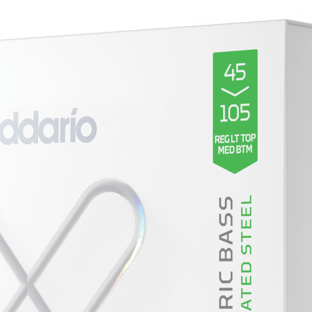 Encordoamento Baixo 4 cordas D’Addario XS Nickel XSB45105 - Imagem 4