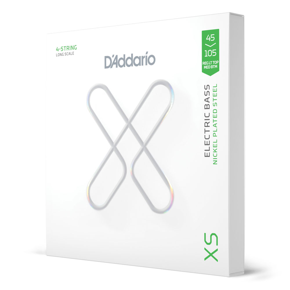 Encordoamento Baixo 4 cordas D’Addario XS Nickel XSB45105