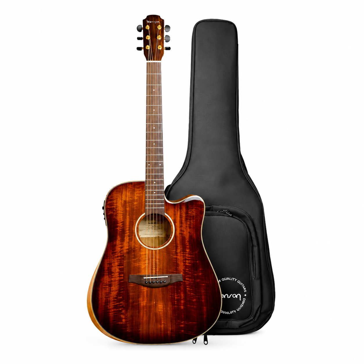 Kit Violão Benson EXD900CE Exodus Aço Fishman Maciço C/Bag - Imagem 2