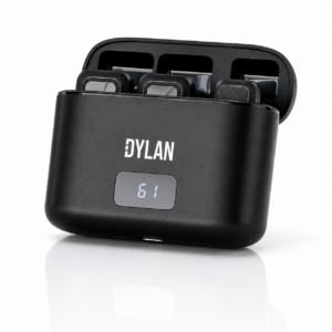 Microfone de Lapela Sem Fio Duplo Dylan Celebrate TM-2 USB-C