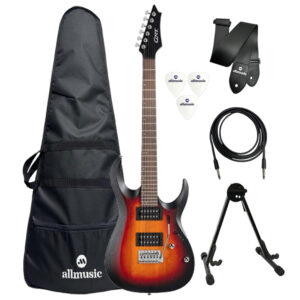 Kit Guitarra Cort X100 OP3T Stratocaster + Capa + Acessórios