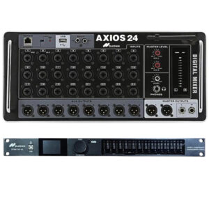 Kit Mesa de Som Digital Duonn AXIOS 24 + Duonn Stratus 4.8