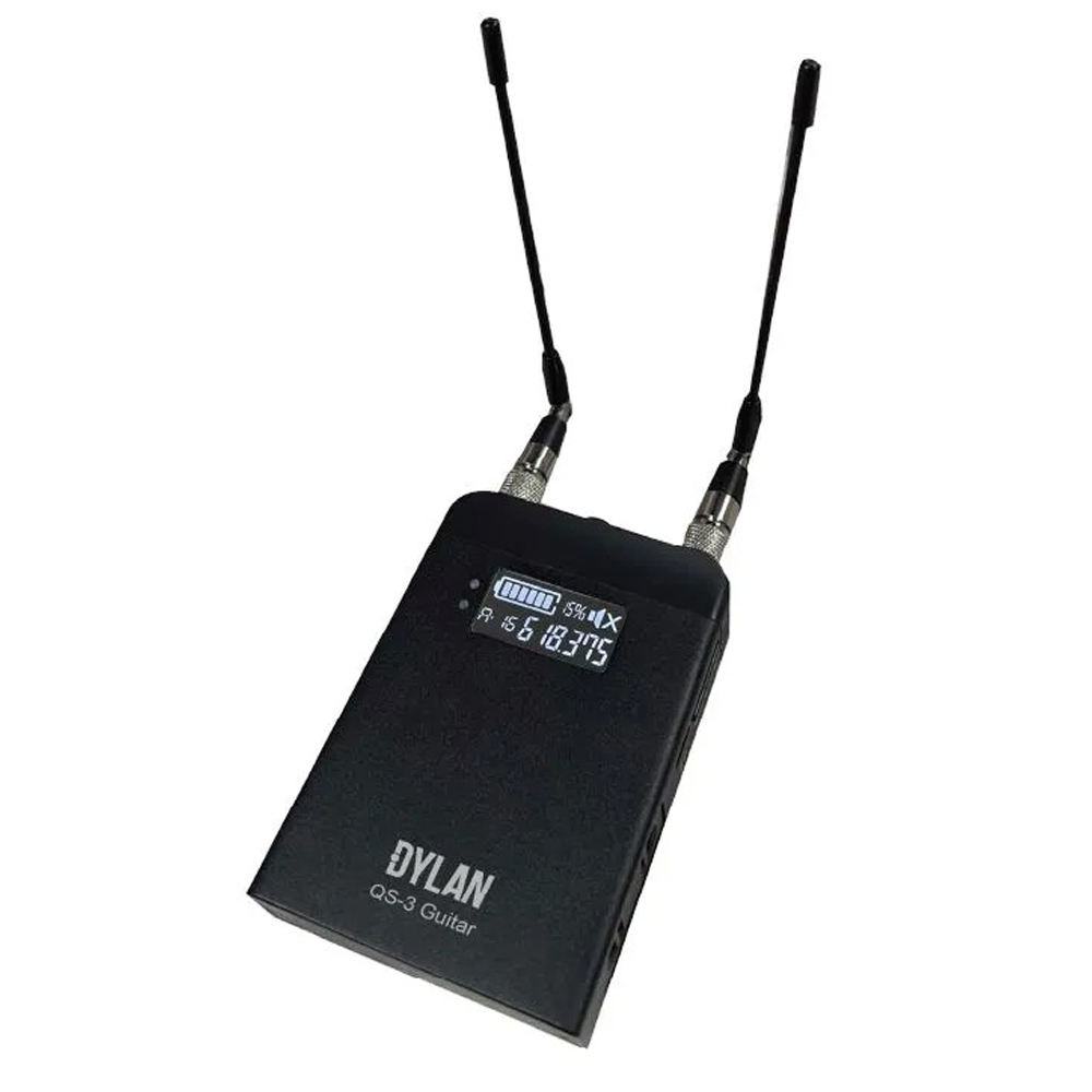 Transmissor Sem Fio Dylan QS-3 Guitar Para Instrumentos P10 - Imagem 2