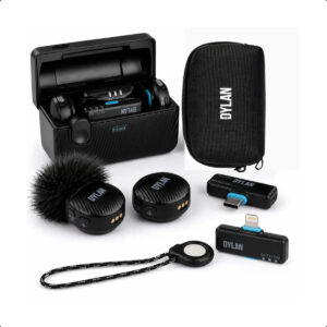 Microfone De Lapela Sem Fio Dylan Celebrate TM6 Combo