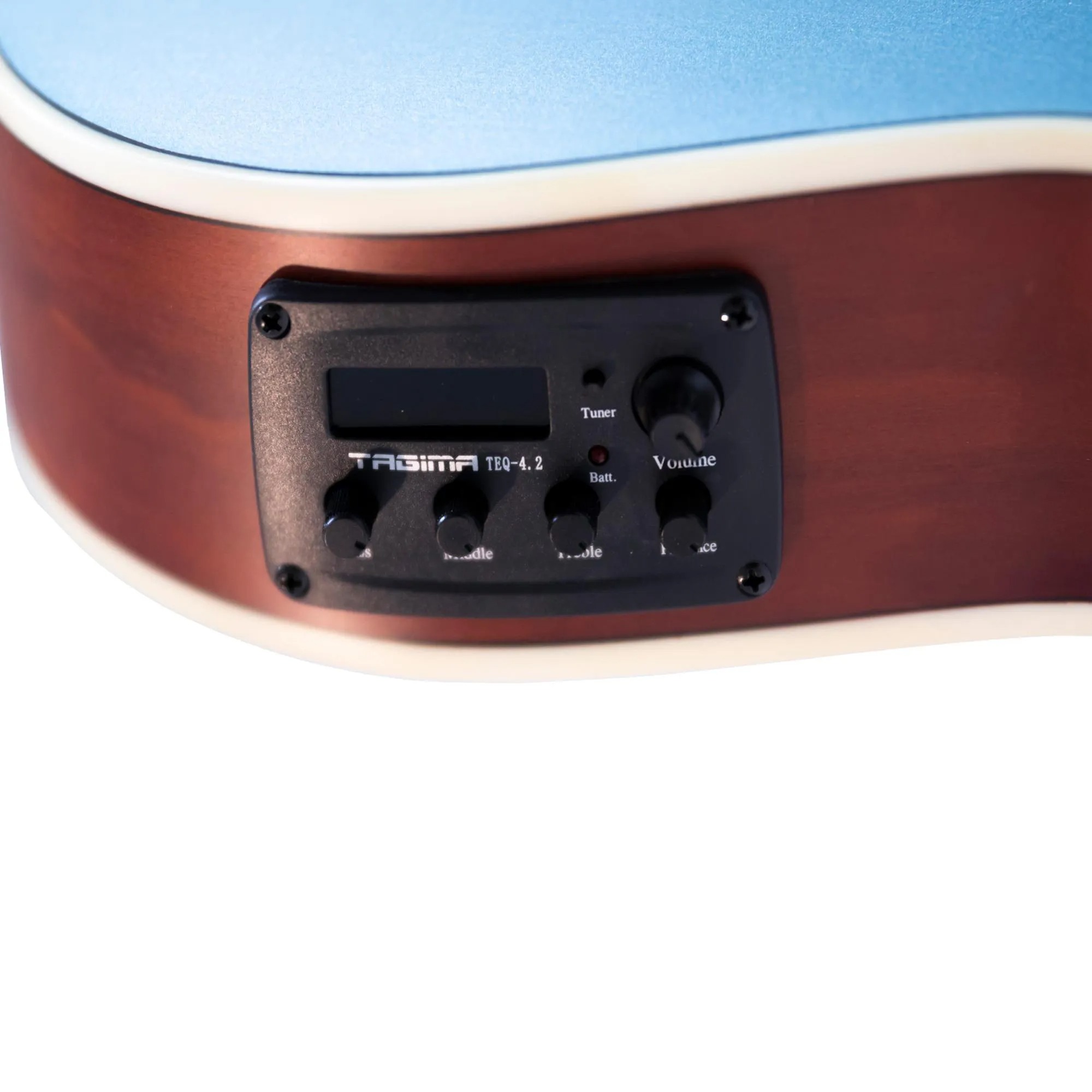 Violão Tagima Flat Nylon Canhoto Cartagena Lake Placid Blue - Imagem 4
