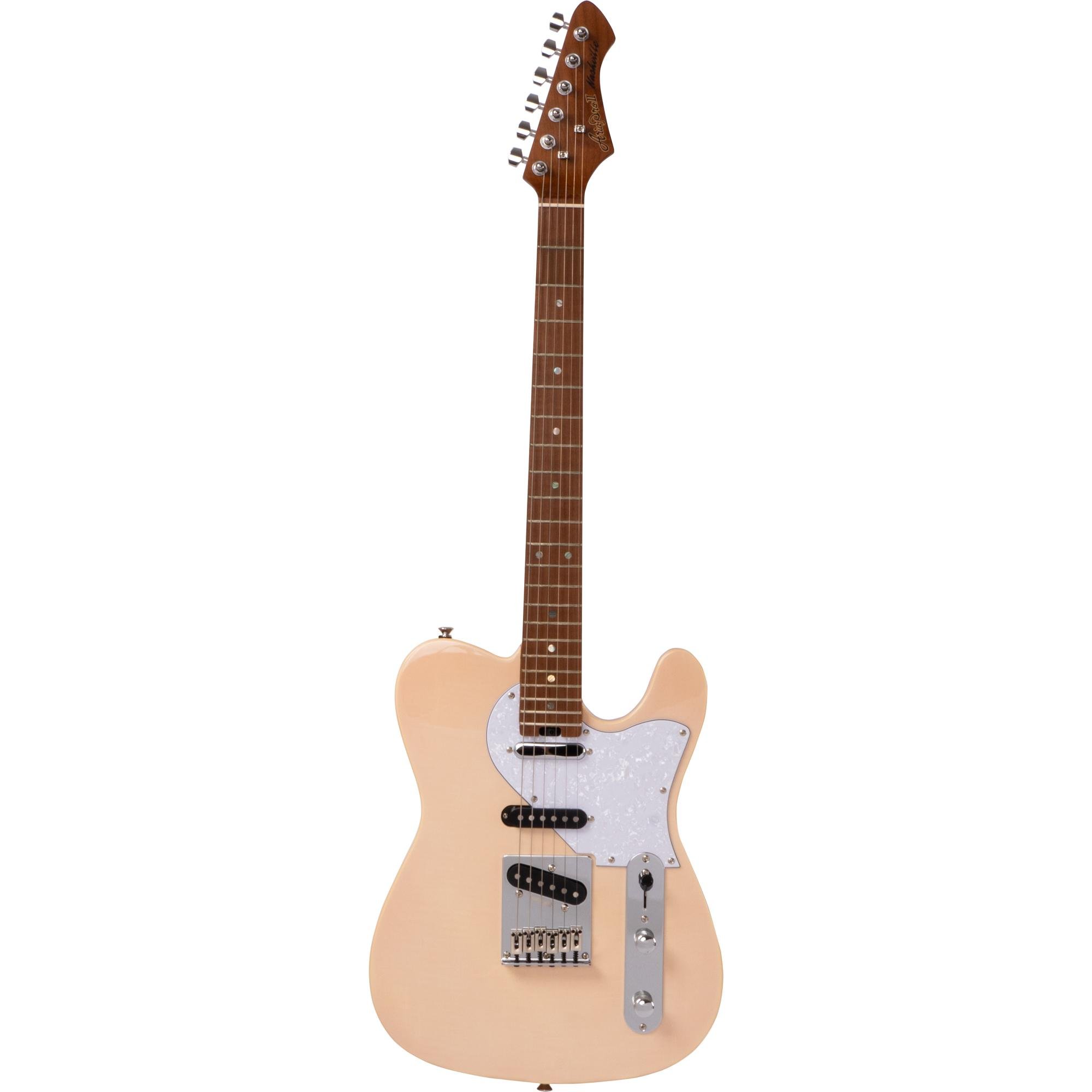 Kit Guitarra Aria Pro II 615-MK2 Nashville Marble White - Imagem 2