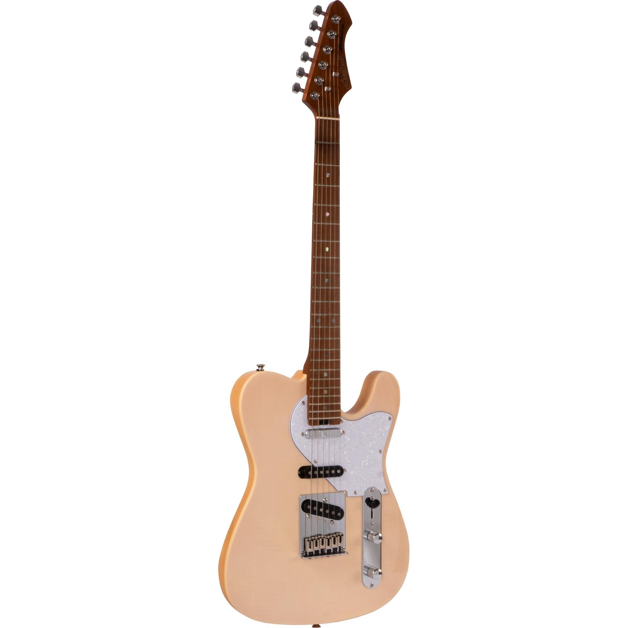 Kit Guitarra Aria Pro II 615-MK2 Nashville Marble White - Imagem 4
