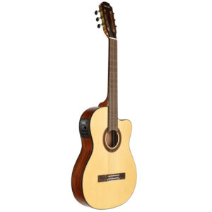 Violão Benson GC250FCE Flat Nylon Spruce Natural Gloss