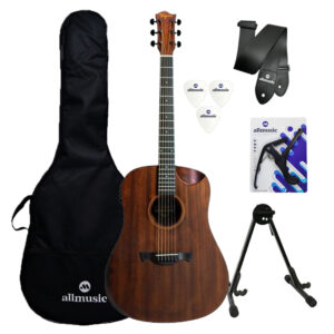 Kit Violão Tagima New England Gran Reserva Aço + Acessórios