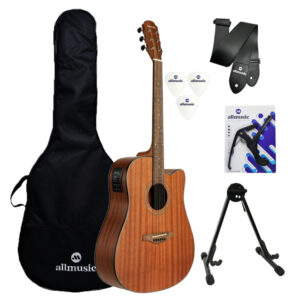 Kit Violão Benson Genesis Pro GD250CE Sapele NS + Acessórios