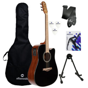 Kit Violão Benson Genesis Pro GD250CE Spruce BKG +Acessórios