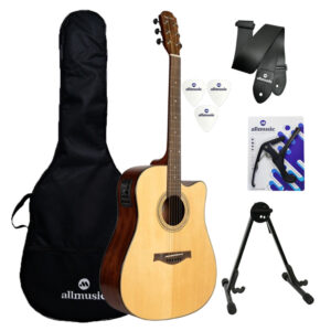 Kit Violão Benson Genesis Pro GD250CE Spruce NG + Acessórios
