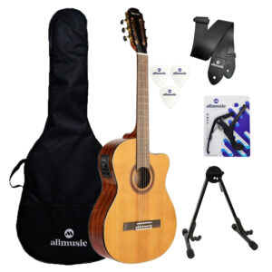 Kit Violão Benson Genesis Pro GC250CE Red Cedar + Acessórios