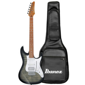 Guitarra Ibanez AZ22S1F HSS Transparent Black + Bag Ibanez