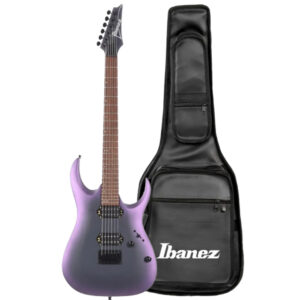 Guitarra Ibanez RGA42EX Black Aurora Burst Matte +Bag Ibanez
