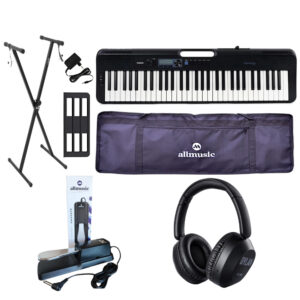 Kit Teclado Digital CT-S300 CASIO Preto +Acessórios Completo