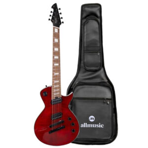 Kit Guitarra Tagima Almach Custom 7 Cordas Red + Bag Premium