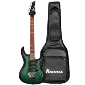 Guitarra Ibanez KIKO SP3 TEB Transparent Emerald Burst + Bag