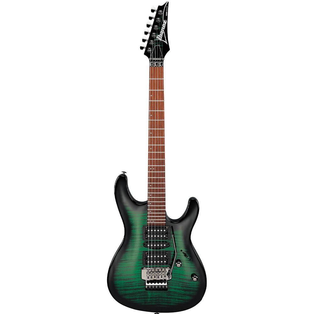 Guitarra Ibanez KIKO SP3 TEB Transparent Emerald Burst + Bag - Imagem 2