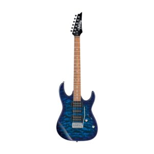 Guitarra Ibanez GRX 70QA TBB Transparent Blue Burst Outlet 2081