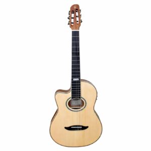 Violão Giannini GNF-3 Eletroacústico Nylon Natural Canhoto